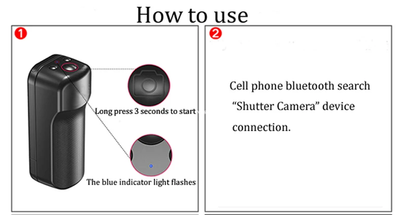 Помощник камеры сотового телефона с беспроводным bluetooth и защитой от тряски, а ширина телефона составляет менее 3,7 дюймов
