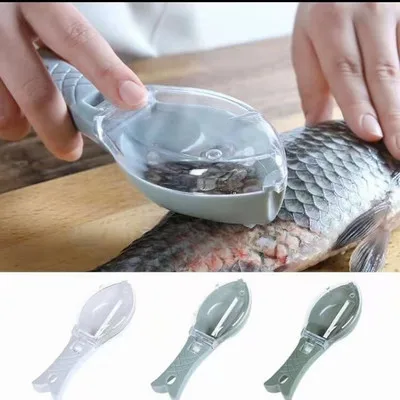 

Fish Scaler Tool Scraping Fish Scraper Cleaning Knife Remover Cleaner Kill Fish Knife Bone Tweezers Kitchen Accessories Gadget