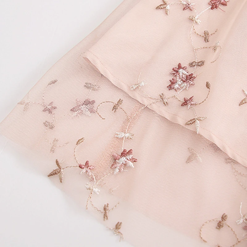 

2020 Summer Lace Splice print Ladies Dress Casual High Quatily Short Sleeve Women Dresses Chiffon Slim Fit Female Vestidos LT282