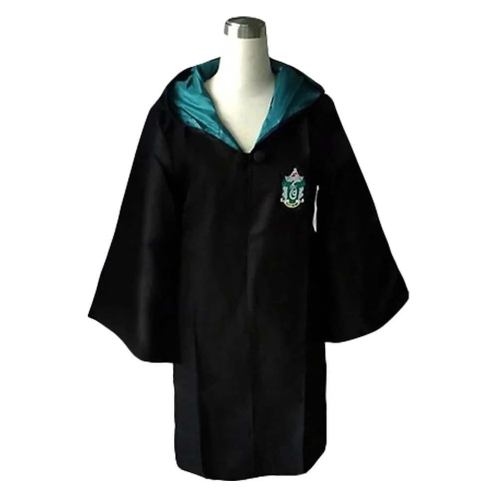 Детская толстовка с капюшоном Slytherin галстук для косплея плащ когтями костюмы