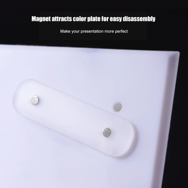 Прозрачная акриловая Пыленепроницаемая витрина для нейл-арта демонстрационная