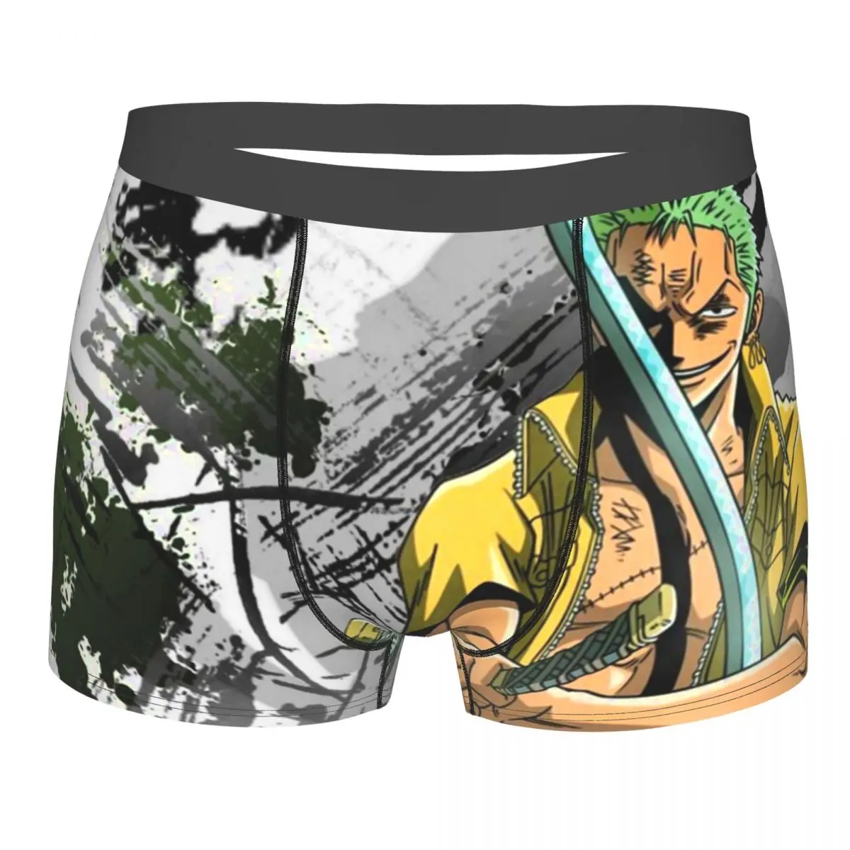 

Мужские трусы Zoro Men хлопковые трусы-боксеры для мужчин Аниме One Piece большой размер Lot Soft