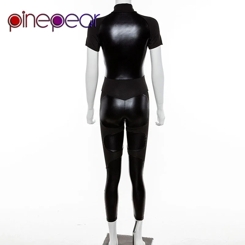 Комбинезон на молнии с коротким рукавом и пэчворком 2020 | Спорт развлечения