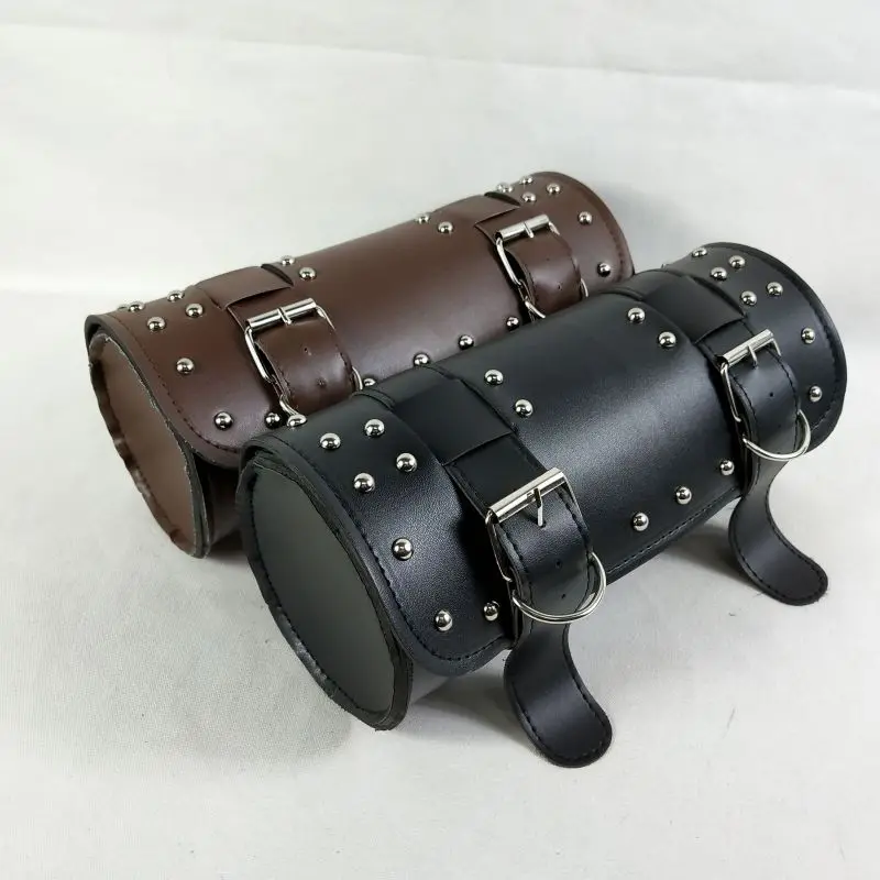 Пара универсальных мотоциклетных седельных сумок кожаная Боковая Сумка для