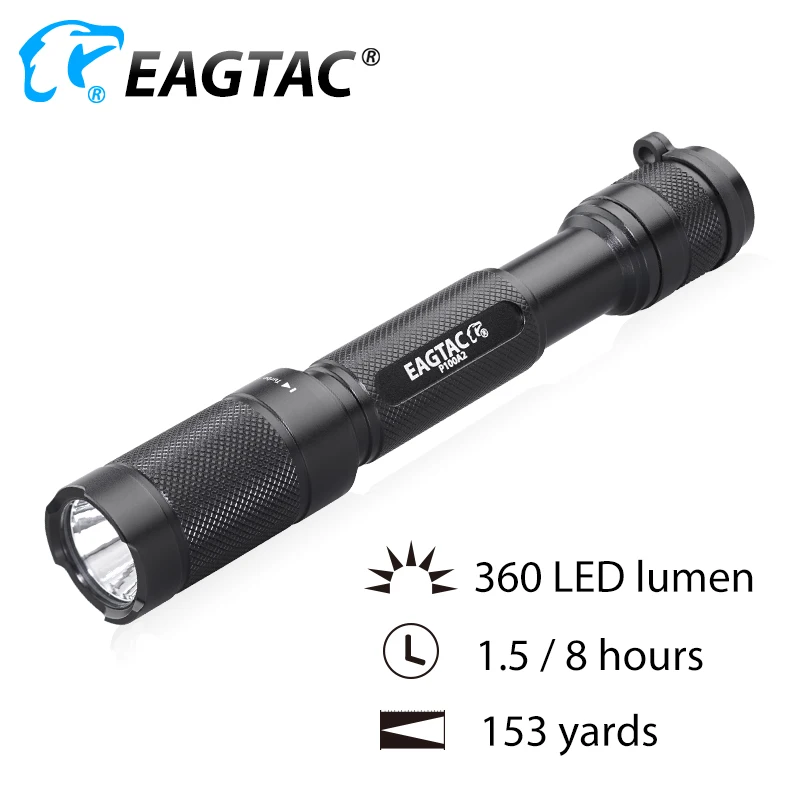 Светодиодный фонарик EAGTAC P100A2 CREE XPG с высоким и низким выходом Аккумулятор