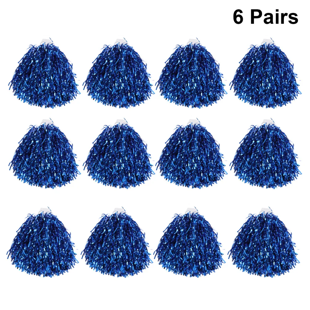 

1 Pair of Ring 50g Cheering Squad Spirited Fun Cheerleading Kit Cheer Poms for Both Kids College and High School Competi