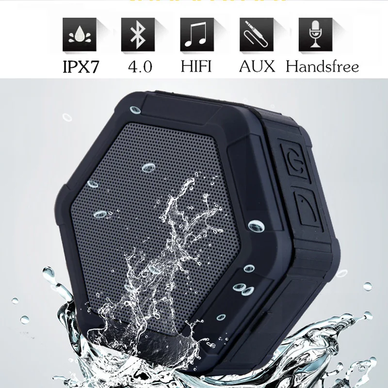 Bluetooth динамик беспроводной портативный сабвуфер для улицы Ipx7 водонепроницаемый