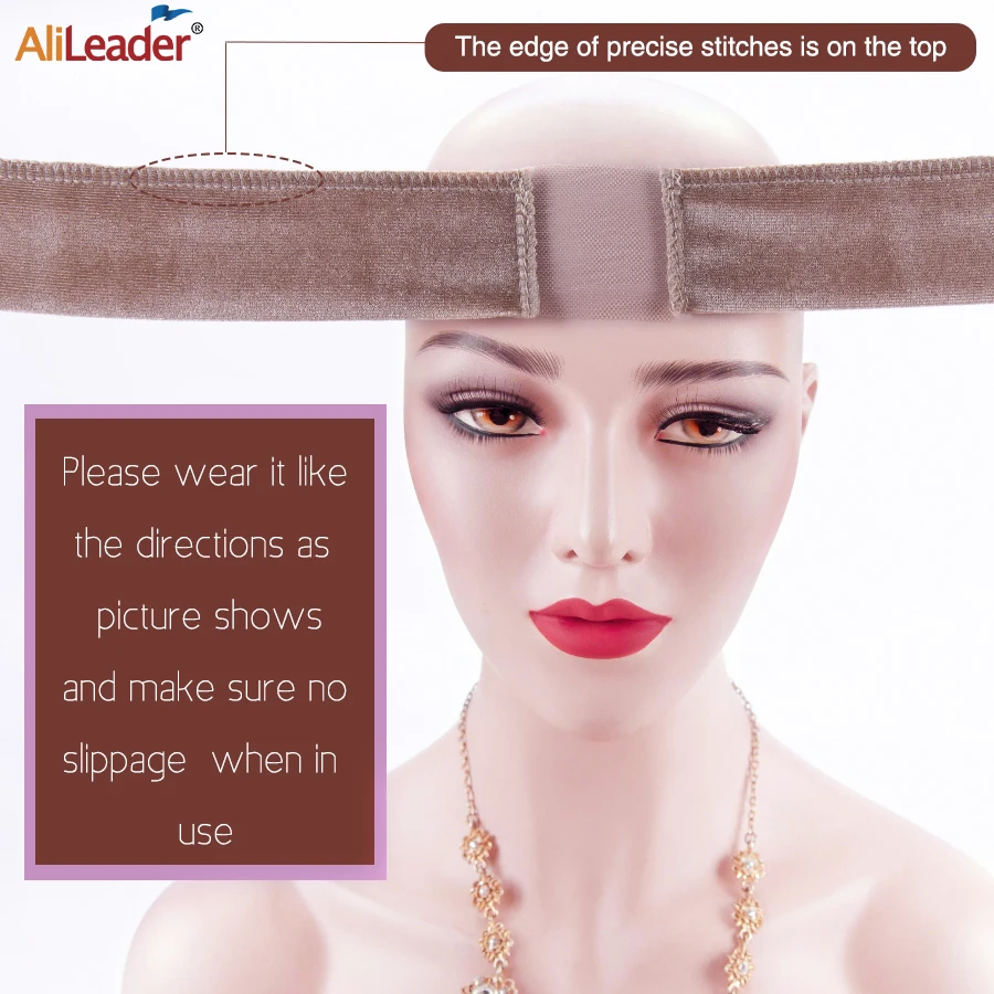 Alileader 1 шт. дешевая эластичная повязка под парик коричневый/черный/бежевый
