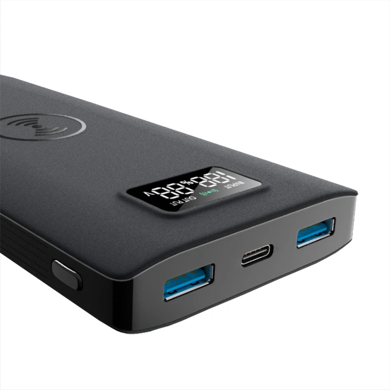 pd 100w lapt power bank 27000mah 65w super fast charge dual usb output mobile phone wireless charging free global shipping