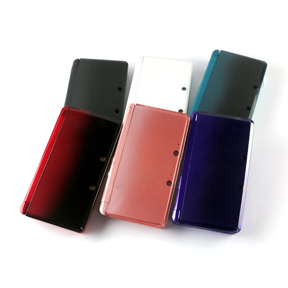 

6 Colors Replacement full Housing Shell Case Cover with button screen lens sticker for Nintend 3DS Game Console
