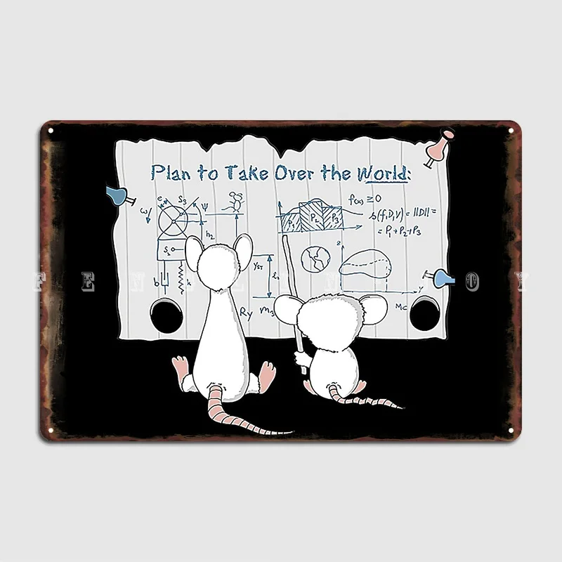 

Taking Over The World Metal Sign Cinema Living Room Club Bar Customize Plaques Tin Sign Poster