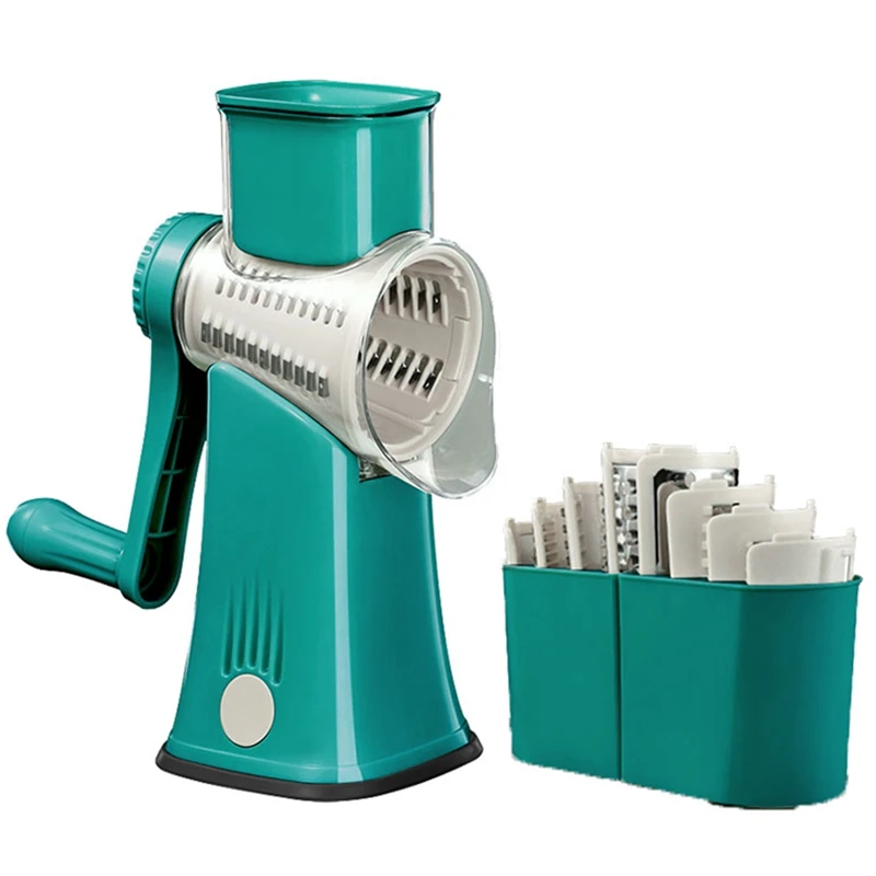 

Multifunctional Hand Cutter Potato Cheese Kitchen Tool Slicer Household Shredder Meat Grinder Rotary Grater