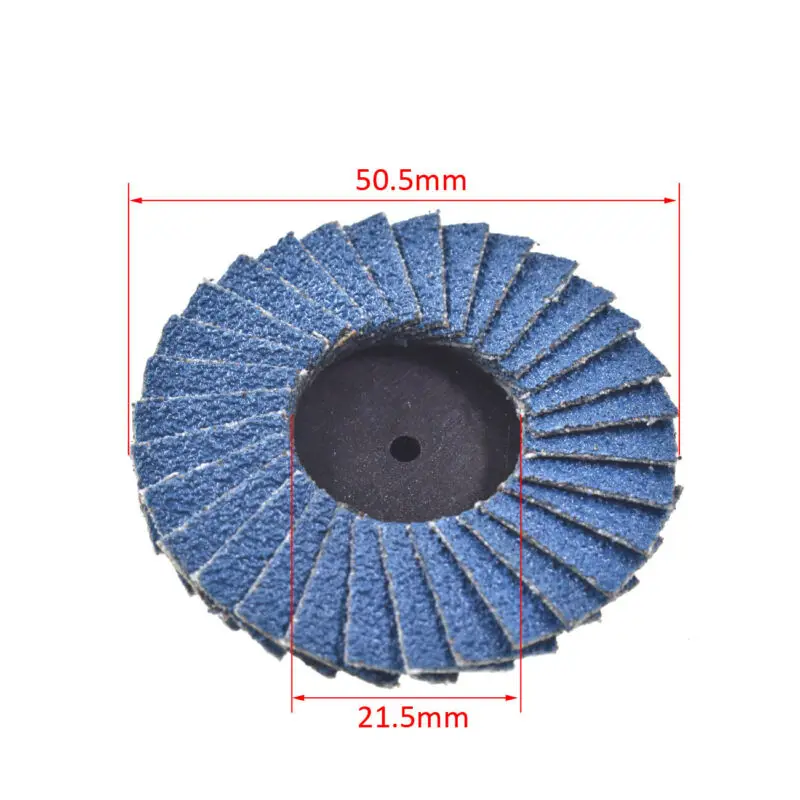 2 60 зернистость круглый лоскут шлифовальный диск колеса синий низкий уровень