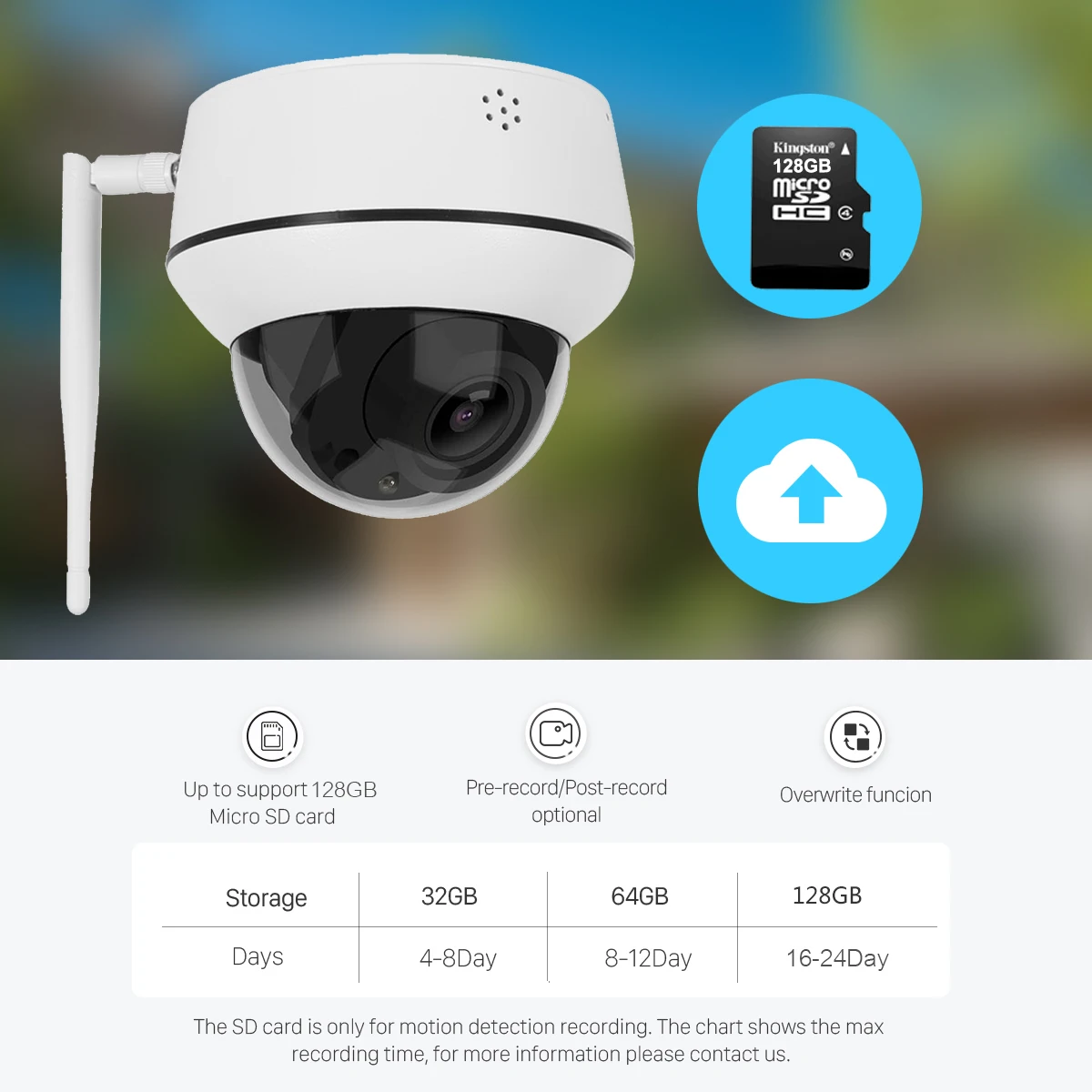 anpviz 2mp5mp wirelese ptz ip camera 5x zoom wifi security camera two way audio and sd card slot ir 30m ip66 h 265 free global shipping