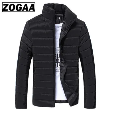 2019 мужские зимние пальто и куртки тонкий воротник стойка многоцветный хлопок