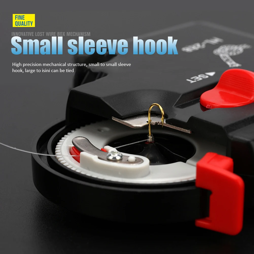 Automatic Portable Electric Fishing Hook Tier Machine Fishing Accessories Tie Fast Fishing Hooks Line Tying Device Equipment New