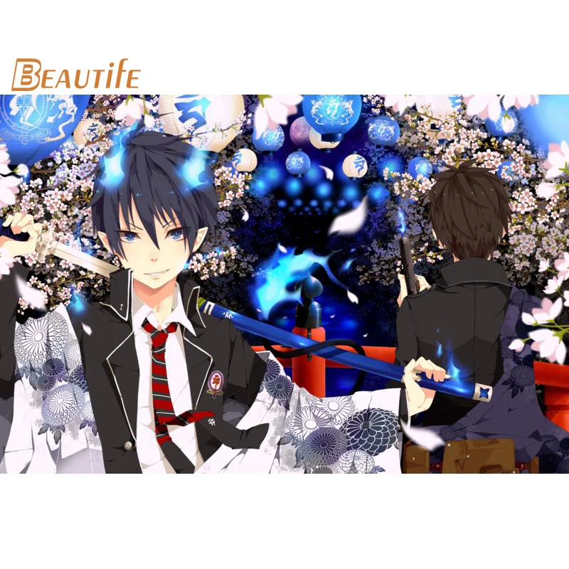 Новое поступление индивидуальный синий экзорцист плакат украшение для дома