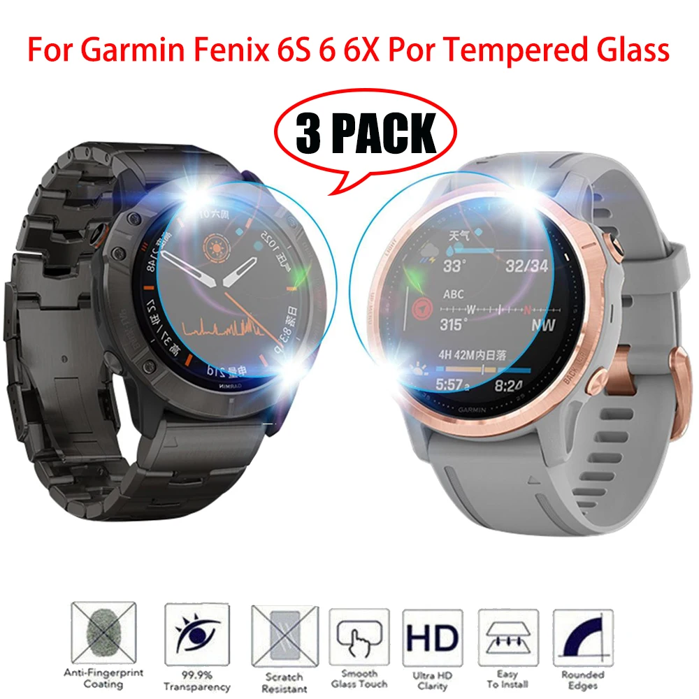 С уровнем твердости 9H часы Защитная крышка для наручных gps часов Garmin Fenix 5x 5s Plus 6S 6X 6