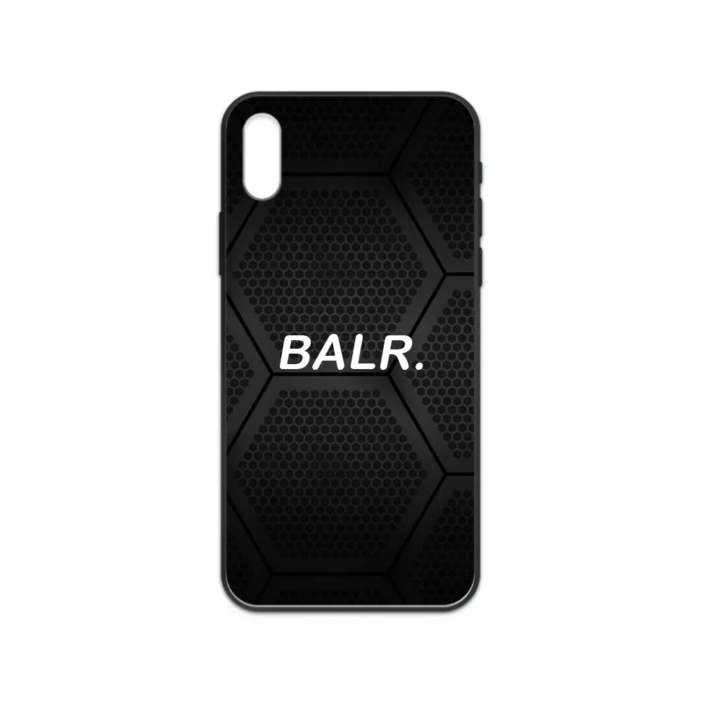 

Luxury brand BALR pretty Etui funda black Phone case cover hull For iphone 4 4s 5 5S SE 5C 6 6S 7 8 plus X XS XR 11 PRO MAX 2020