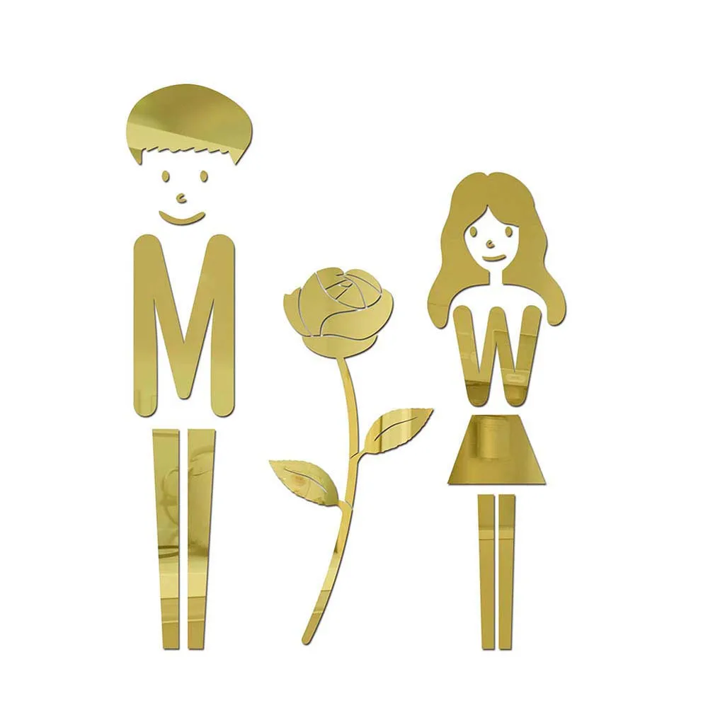 Цвета: золотистый серебристый 3D зеркальные наклейки акриловые Self Adhsive DIY