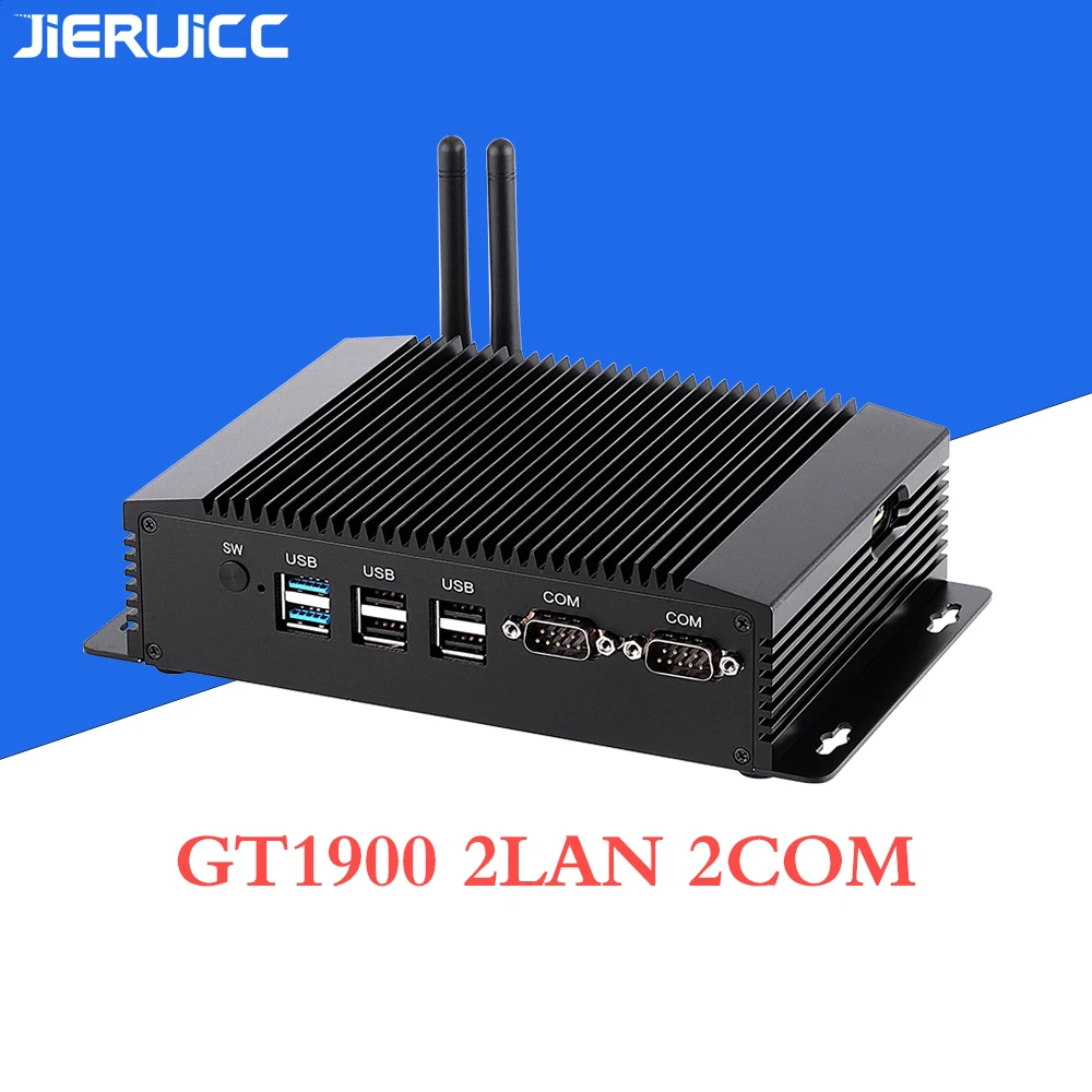 Безвентиляторный промышленный мини-ПК J1900 с 2RS232 RS422 RS485 COM 2LAN 1000 Мбит/с X86 |
