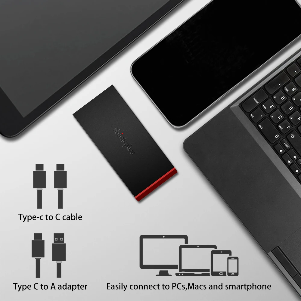 Thinkplus внешний ssd 500 Гб портативный USB 3 1 type-c gen2 10 ГБ/сек. высокоскоростной мобильный