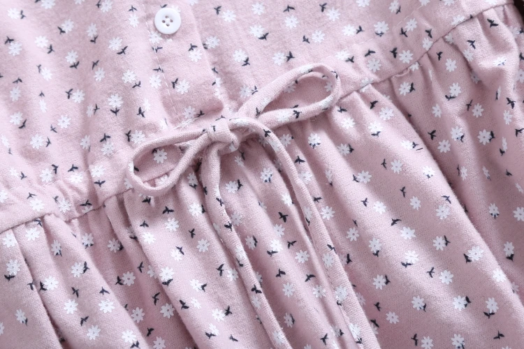 Женское платье с оборками на воротнике элегантное розовое в стиле преппи