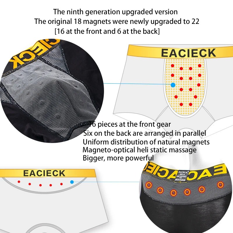 New Tenth Generation Official Genuine Modal Men's Boxer Briefs XL Magnet Boxer Briefs Men Underwear  Men Underwear Sexy