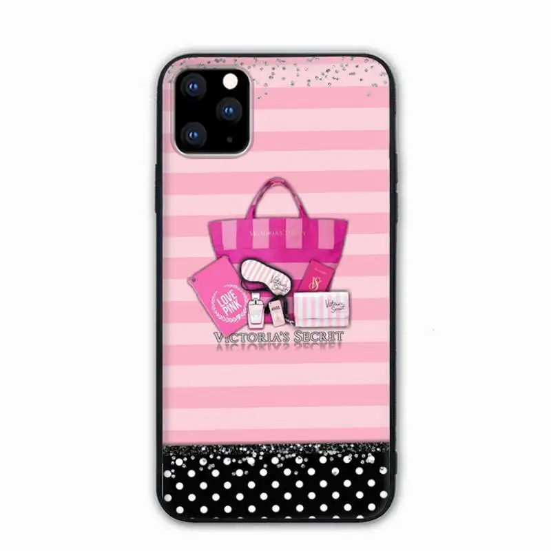 

Silicone Pink Secret With Victoriaes Cellphone Case For Samsung S6 S7 S8 S9 S10 S20 Edge Plus Lite 5G Ultra Cover