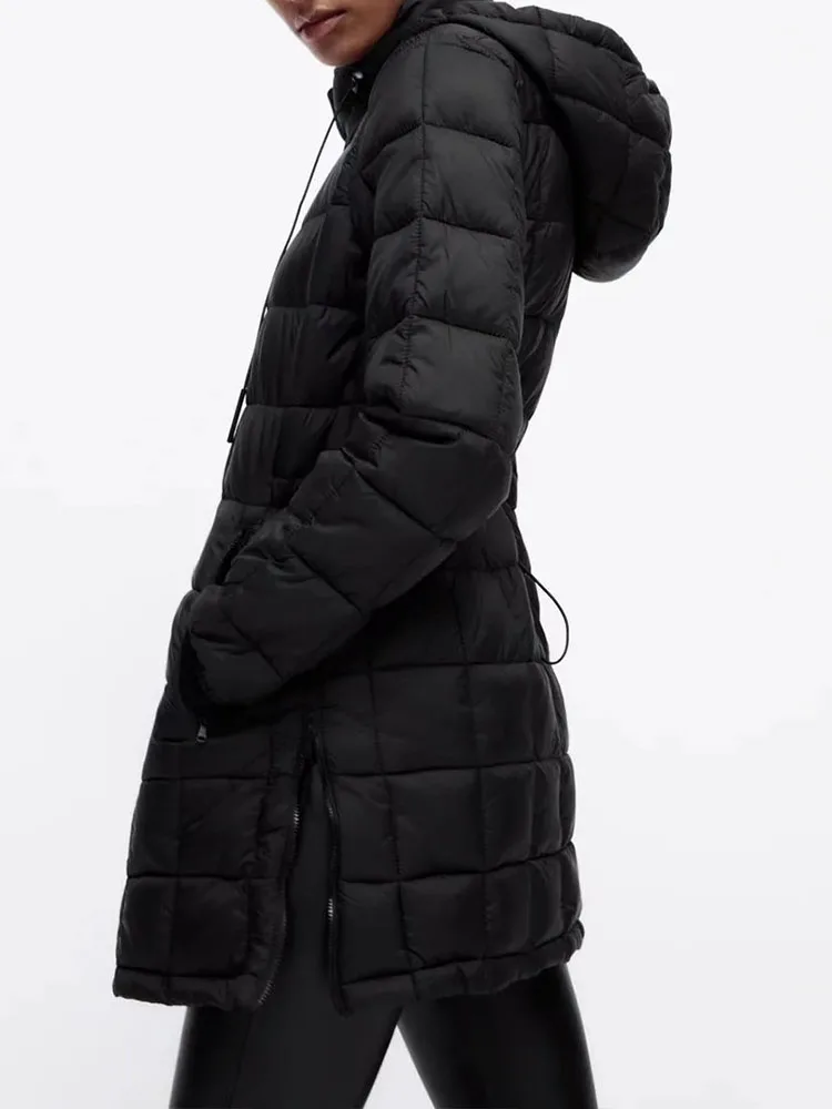 Женская Повседневная осенняя куртка ZA универсальная переносная хлопковая