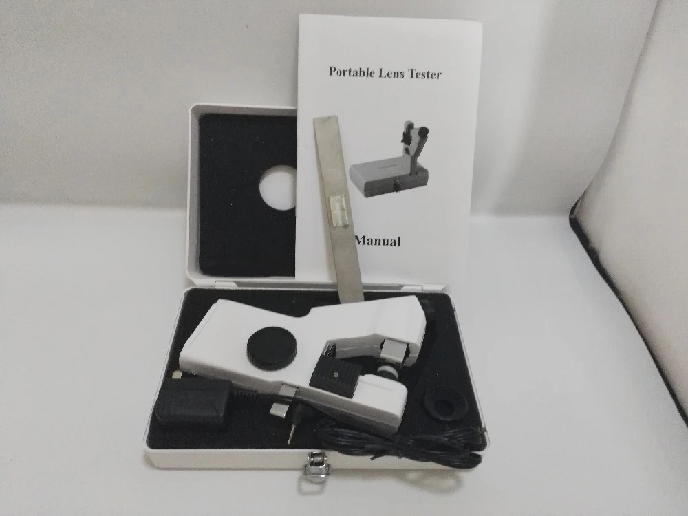 Ручной Lensmeter Lensometer Focimeter оптическая машина DC 3 V