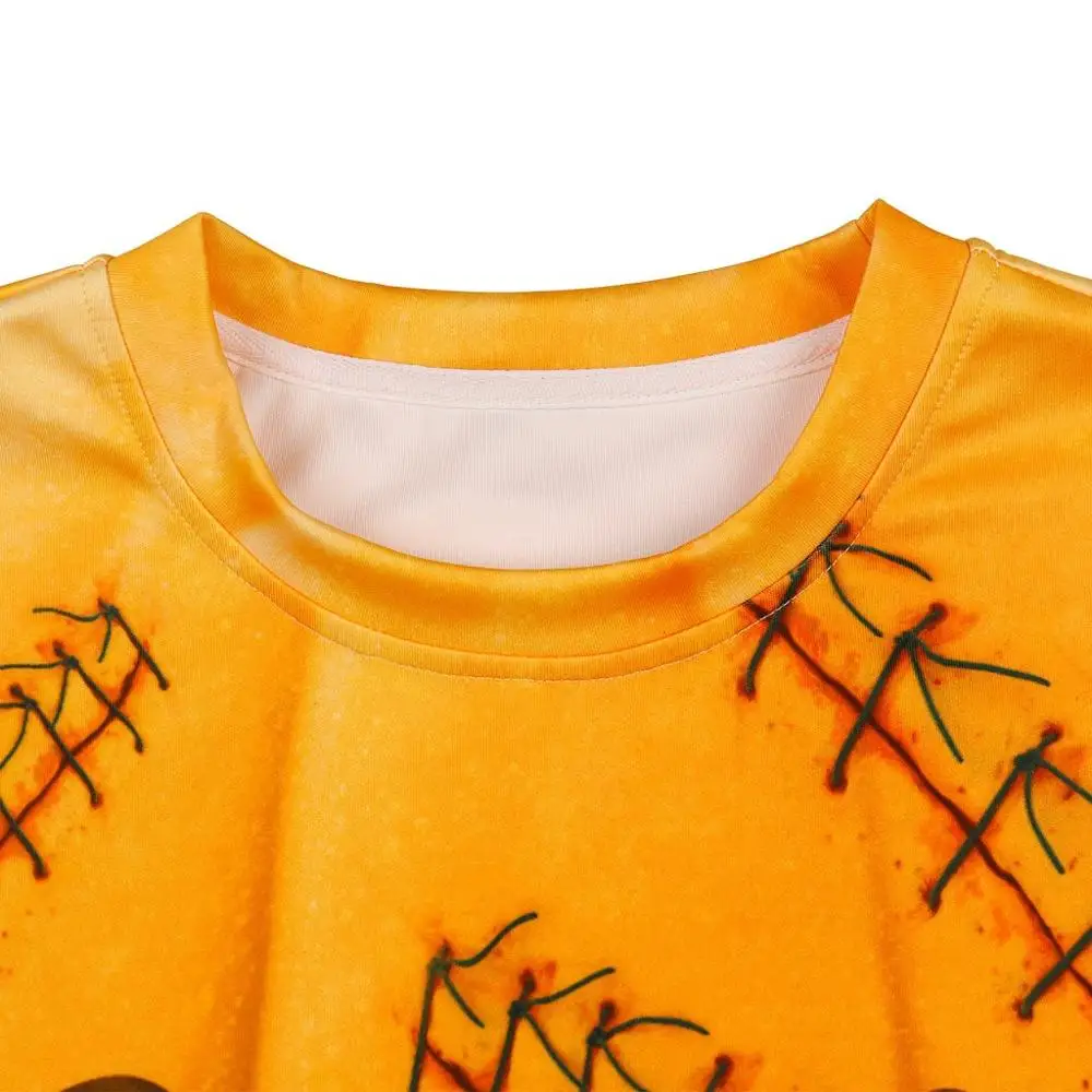 Толстовки унисекс для взрослых Толстовка на Хэллоуин с 3D принтом Страшная Тыква