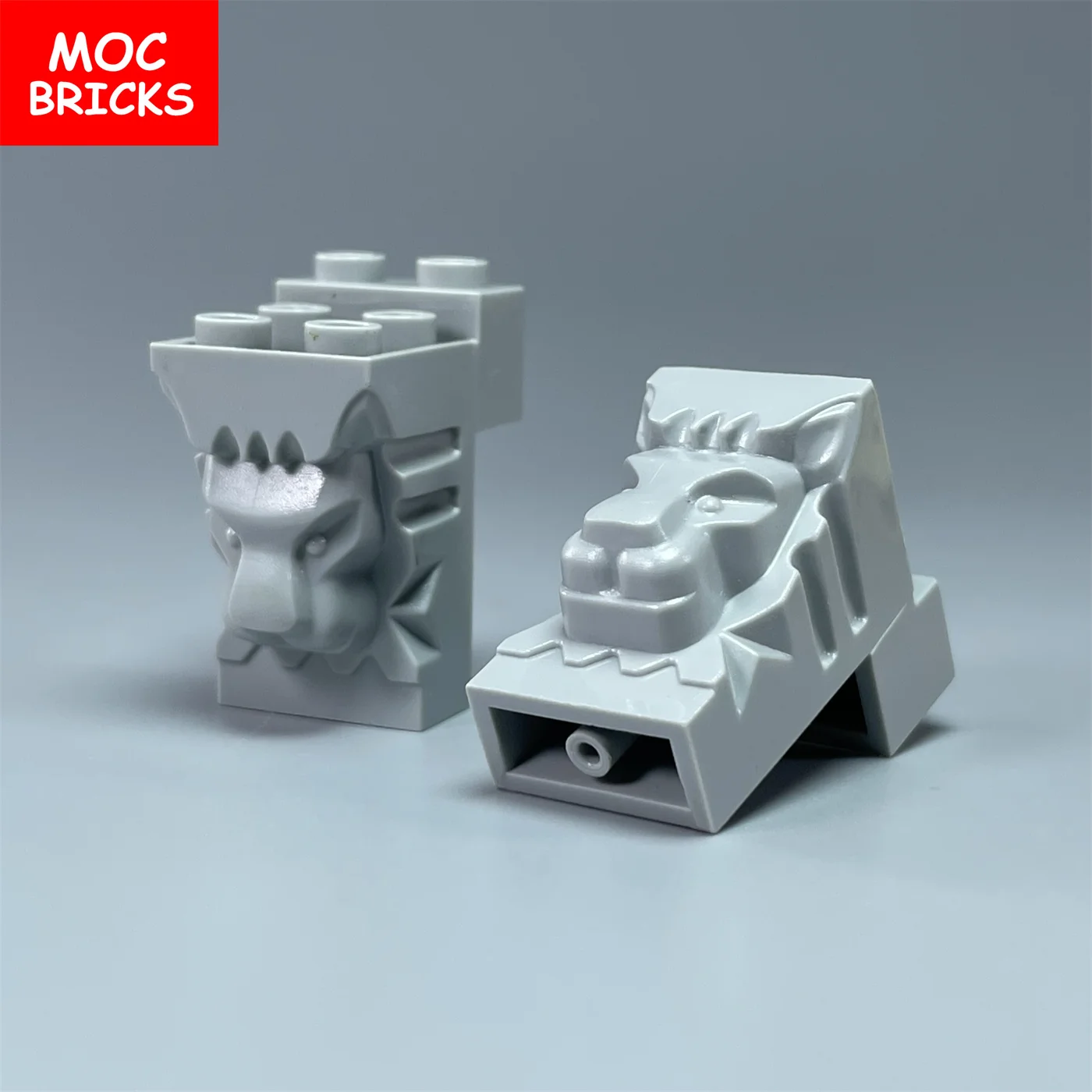 Конструктор детский 2x3x3 5 шт./лот с вырезом и головой льва 30274 | Игрушки хобби