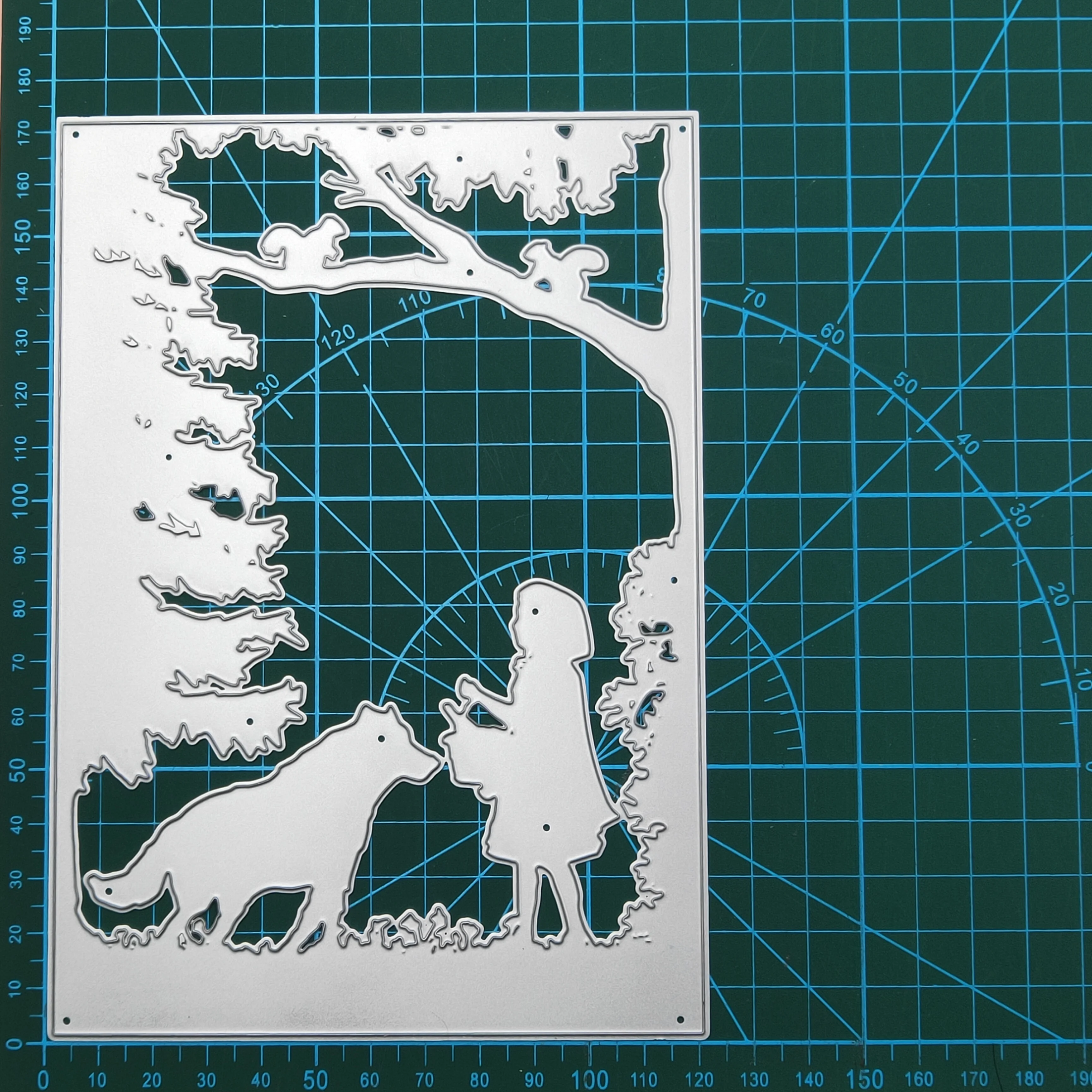 Сказочная Обложка металлические Вырубные штампы DIY скрапбук штамп Книга