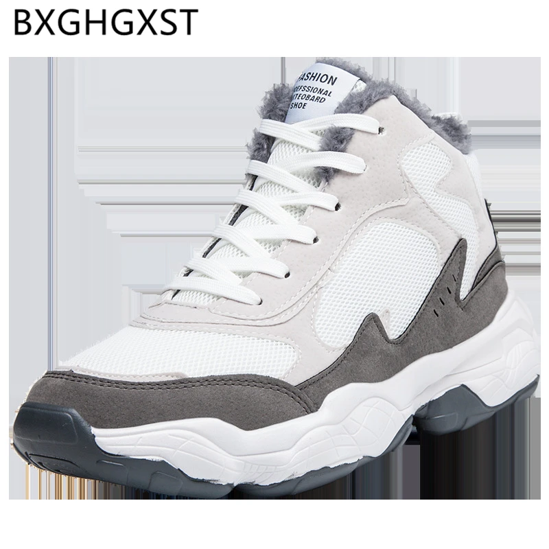 

Designer Shoes Men Casual Ankle Boots Men Chunky Sneakers Brand Winter Shoes for Men Sneakers Fashion Shoes High Top Sneakers