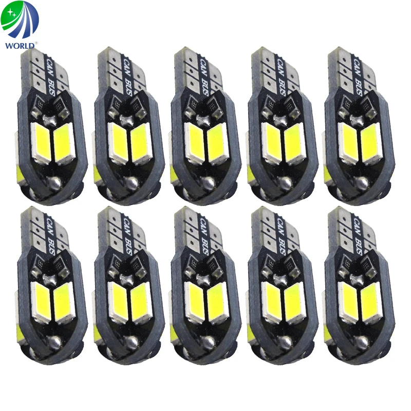 

Free Shipping,10Pcs Can Bus,T10/194/W5W,Wedge,LED Car Lamp,Mini Lamp,Indicator Light,194,168,161,567,562,561,158,2821,2827