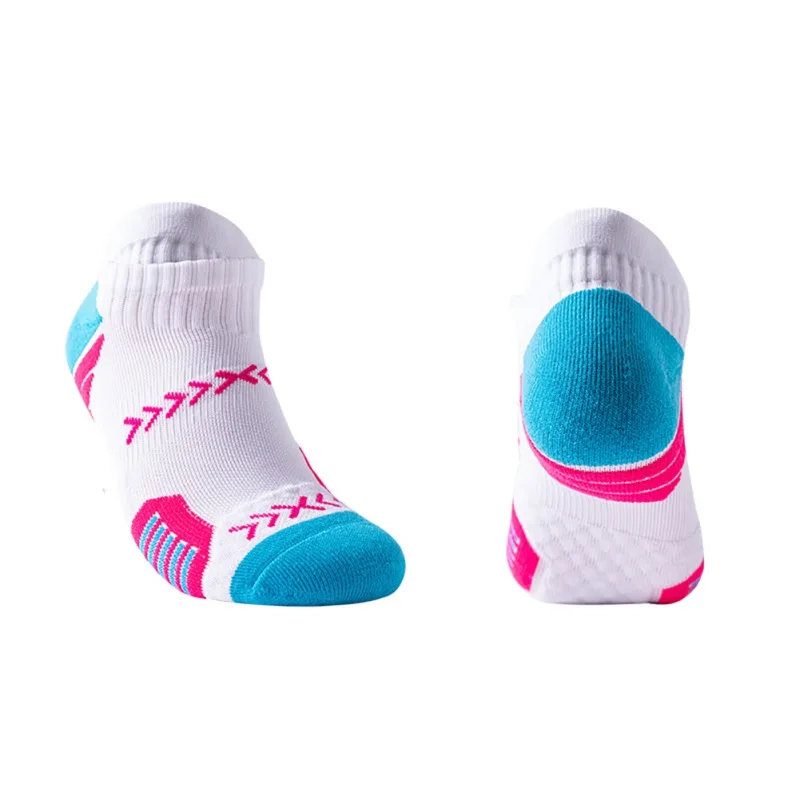 

Носки для бега, высокоэластичные Нескользящие дышащие текстурные носки для бега, баскетбола, спорта, для мужчин и женщин, носки-лодочки для ...