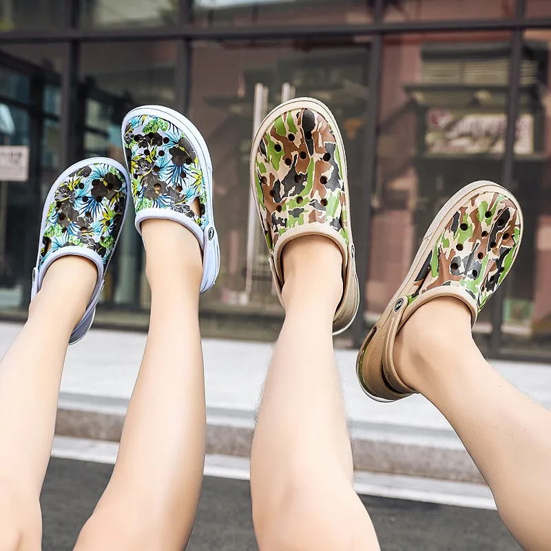 Летняя обувь для мужчин и женщин сандалии мужские тапочки Повседневная