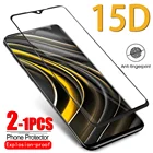 Защитное стекло премиум класса, 1-2 шт., для Xiaomi Xiaoy Poco M 3 M2010J19CG 6,53 дюйма, прозрачное закаленное стекло с полным покрытием