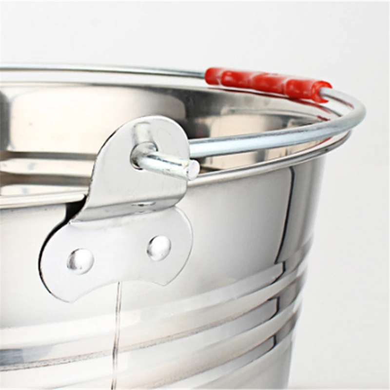 Жестяное металлическое ведро жестяное для глазури картофеля фри кухонные