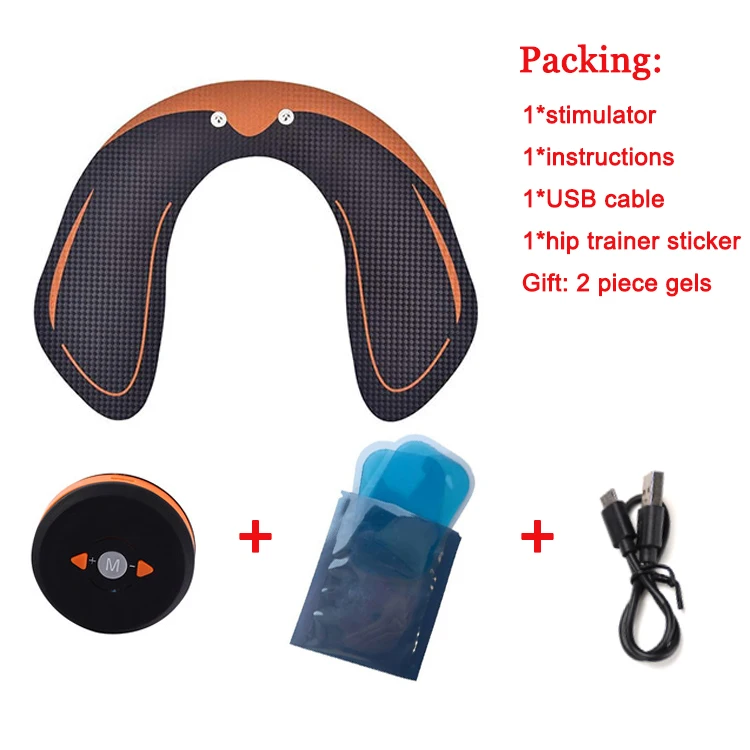 hip trainer ABS/EMS перезаряжаемый беспроводной стимулятор мышц живота Смарт фитнес-Массажная наклейка пояс для похудения - Цвет: hip trainer