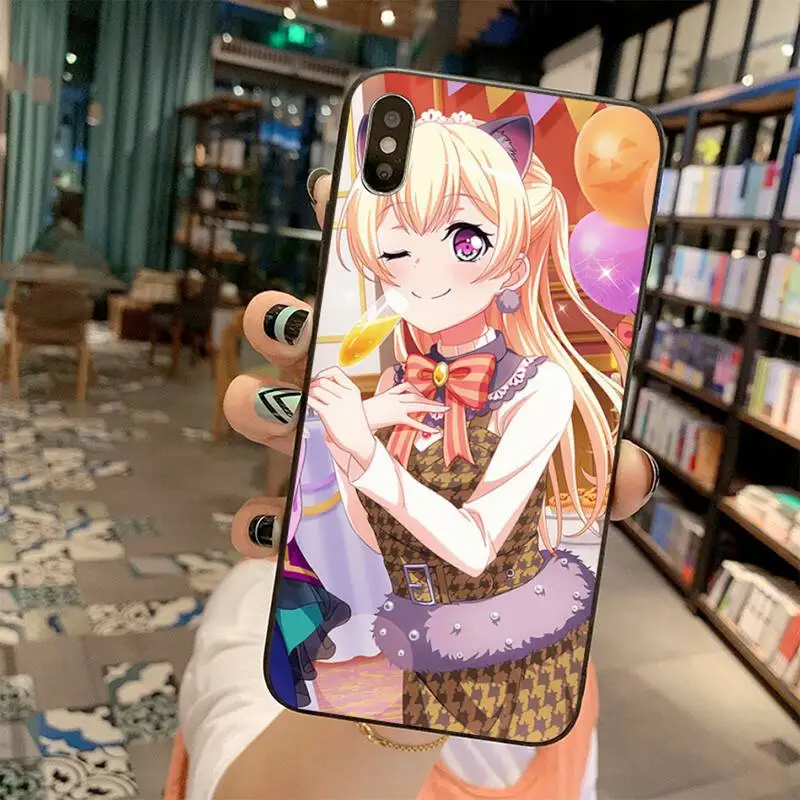 Японский Аниме Любовь Live новое поступление черный чехол для мобильного телефона