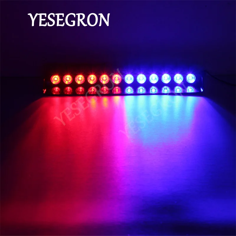 Универсальный 12V красный/зеленый/синий 12 светодиодов Автомобильный аварийный