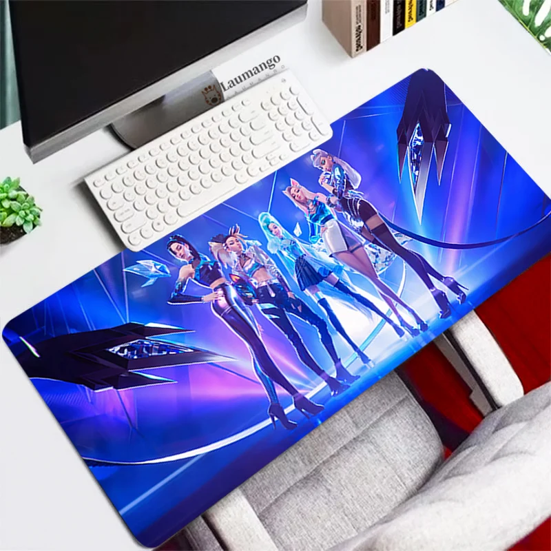 

LOL KDA ALL OUT Mouse Pad Sexy Akali League of Legends Carpet Gamer PC Computer Keyboard Gaming Accessories Table Anime Mousepad