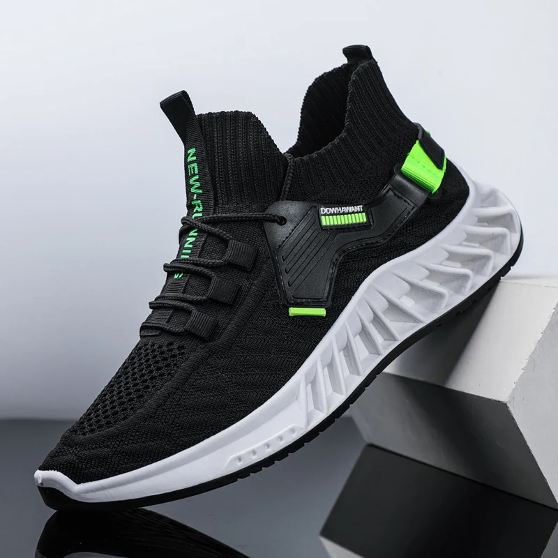 

Light Running Shoes Comfortable Casual Men's Sneaker Breathable Non-slip Wear-resistant Outdoor Walking Men Sport Shoes