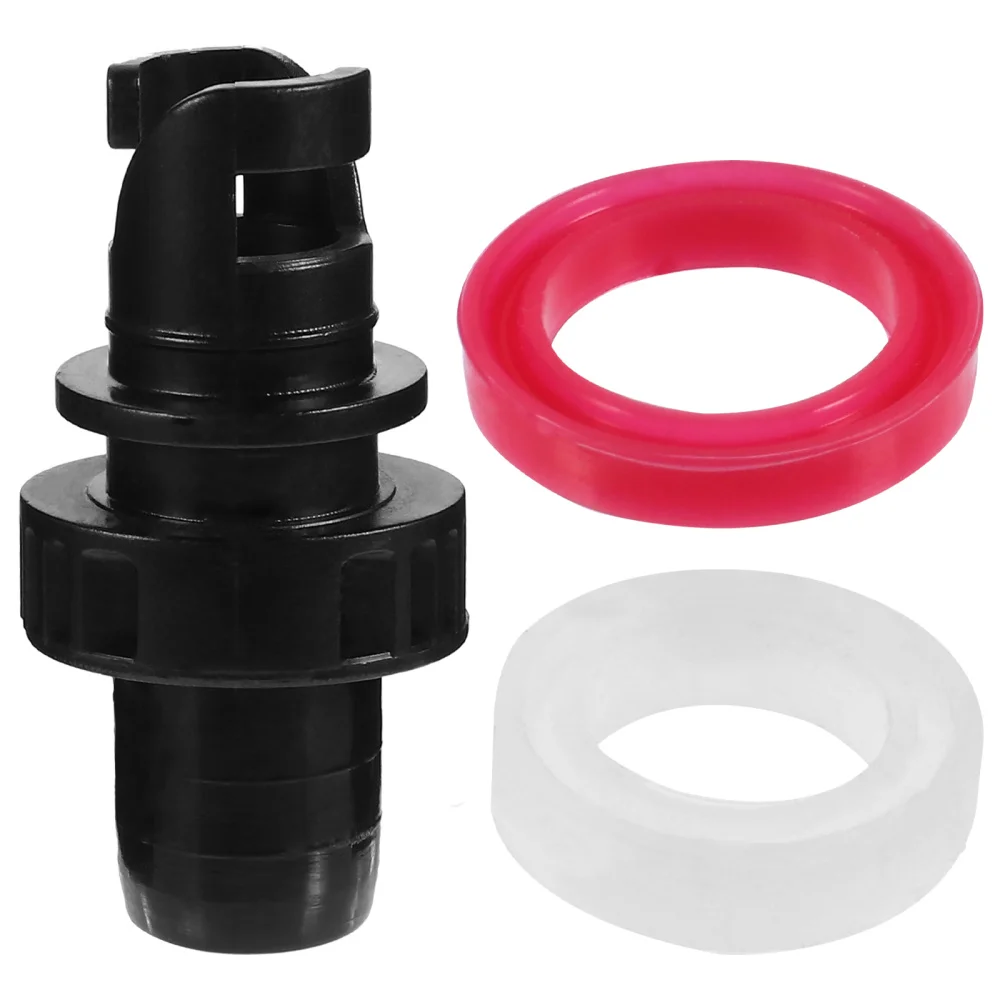 

2pcs Inflatable Air Pump Hose Adapter Boat Foot Pump Valves Connectors
