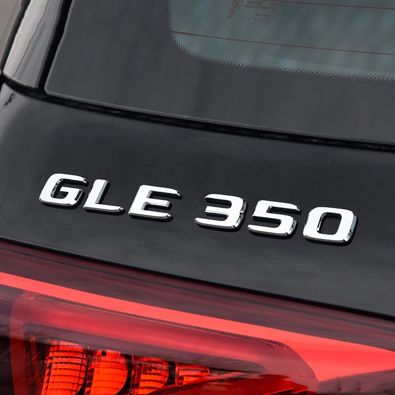 Хромированная эмблема с буквенным номером для Mercedes Benz A C E S CLA CLE CLS gla GLC GLE GLS автомобильный Стайлинг переустановка багажник модель именная наклейка