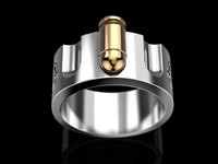 creative gold bullet ring creative new ring size 7 13