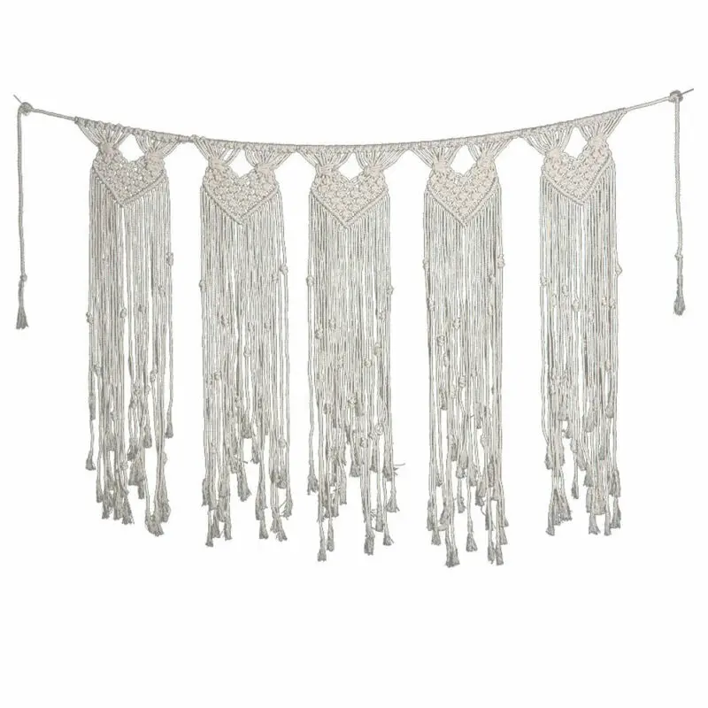 Макраме стене висит Boho Chic чешские домашний геометрический художественный Декор