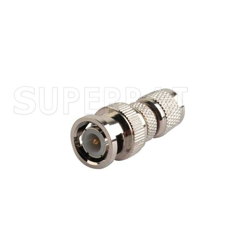 Superbat 5 шт. BNC Mini UHF адаптер штекер к прямой RF коаксиальный разъем|plug connector|plug adapter